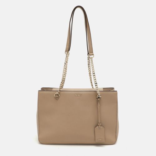 Leather Bryant Park Chain Tote - Dkny - Modalova