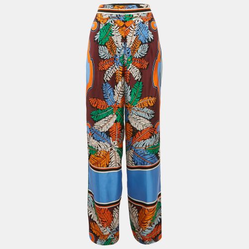 Printed Silk Trousers M - Emilio Pucci - Modalova