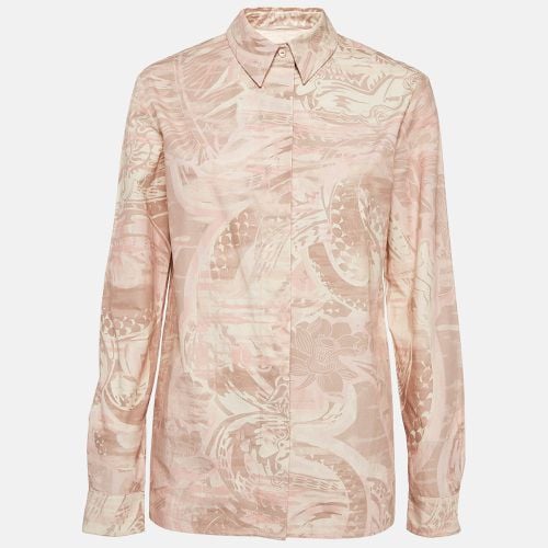 Printed Cotton Long Sleeve Shirt S - Emilio Pucci - Modalova