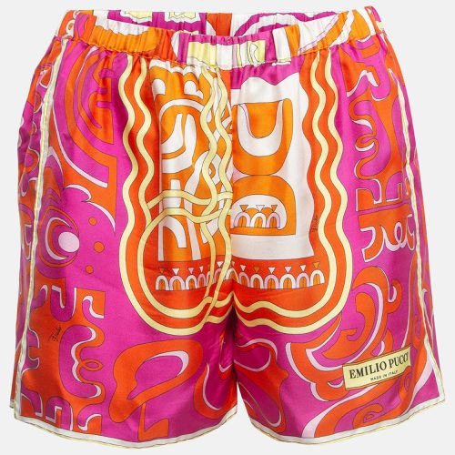 Printed Silk Shorts S - Emilio Pucci - Modalova