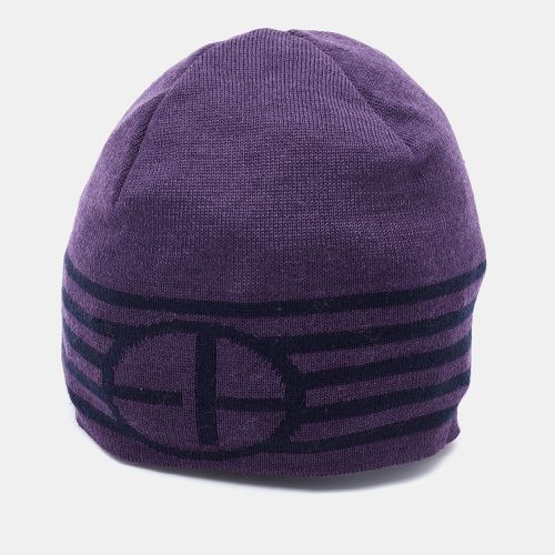 Striped Wool Beanie 56 cm - Emporio Armani - Modalova