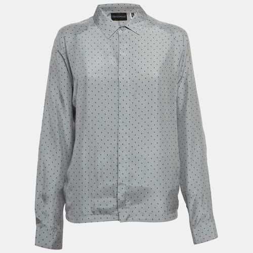 Paisley Print Silk Shirt S - Emporio Armani - Modalova