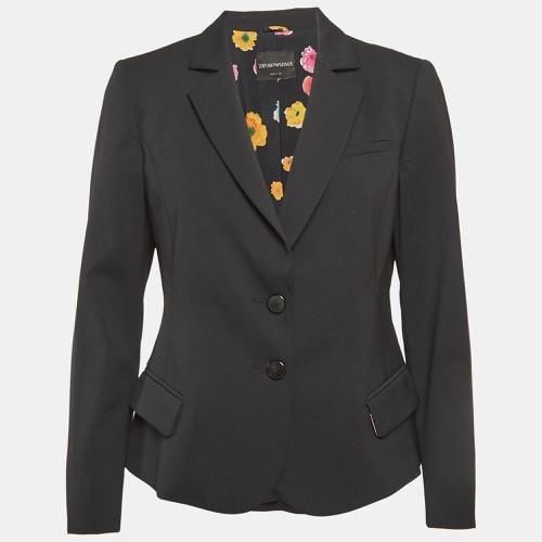 Wool Single Breasted Blazer M - Emporio Armani - Modalova