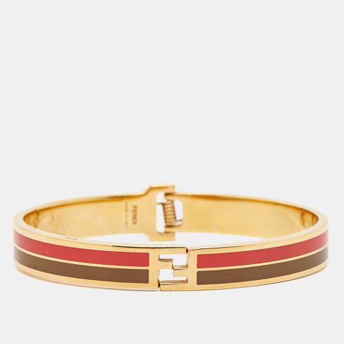 Sta Bicolor Enamel Tone Bracelet L - Fendi - Modalova