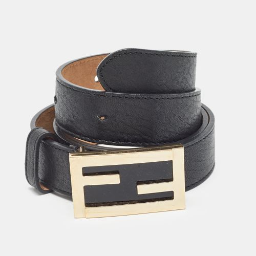 Leather FF Buckle Belt 95CM - Fendi - Modalova