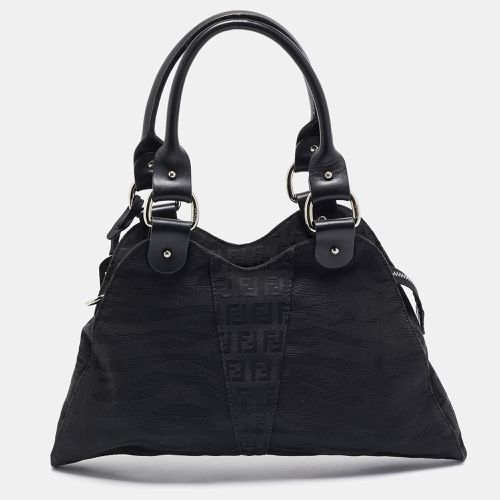 Zuchinno Fabric and Leather Devil Trapezio Tote - Fendi - Modalova