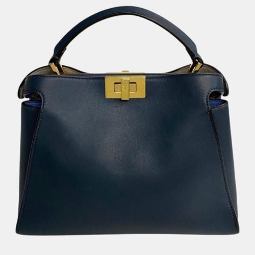 Peekaboo Leather Handbag - Fendi - Modalova