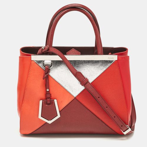 Leather Small Patchwork 2Jours Tote - Fendi - Modalova