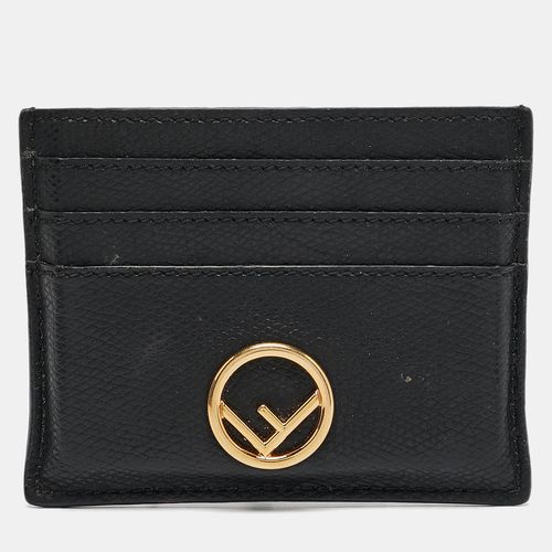 Leather F is Card Holder - Fendi - Modalova