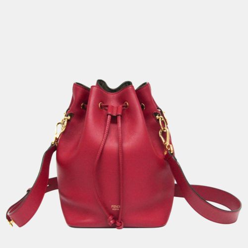 Leather Mon Tresor Bucket Bag - Fendi - Modalova