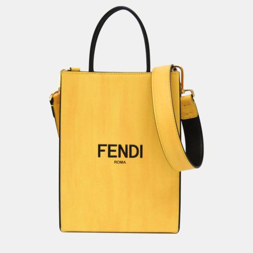 Leather Roma Shopping Bag - Fendi - Modalova