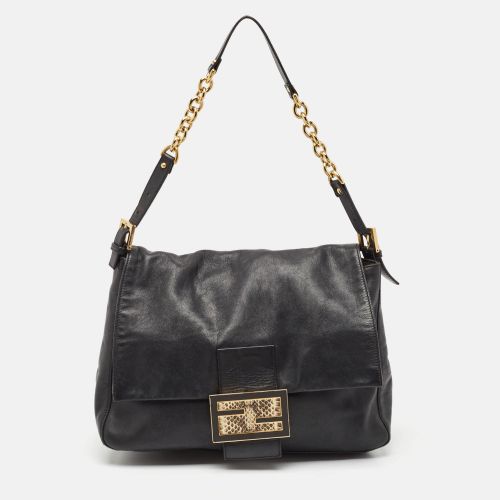 Leather Mamma Forever Shoulder Bag - Fendi - Modalova