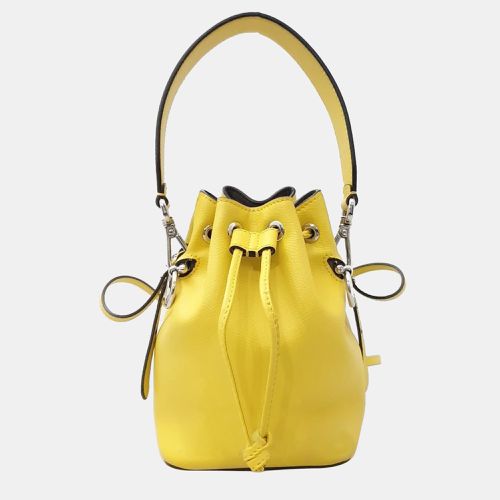 Leather Montresor Mini Bucket Bag - Fendi - Modalova