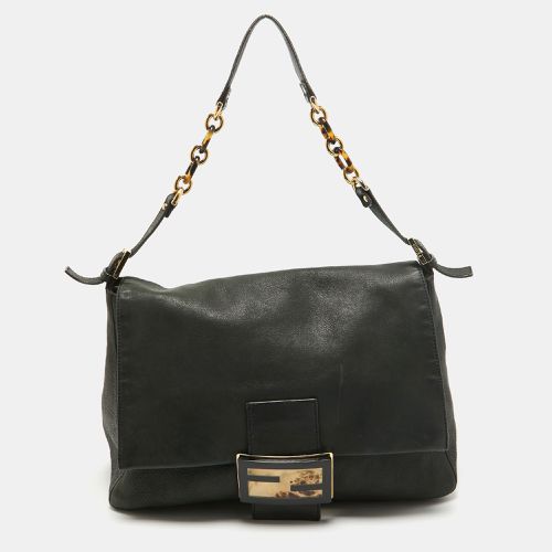 Iridescent Leather Large Mamma Forever Flap Shoulder Bag - Fendi - Modalova