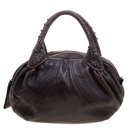 Dark Leather Large Spy Bag - Fendi - Modalova