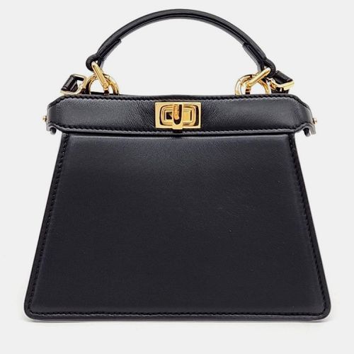 Leather Petite Peekaboo ISeeU Tote Bag - Fendi - Modalova