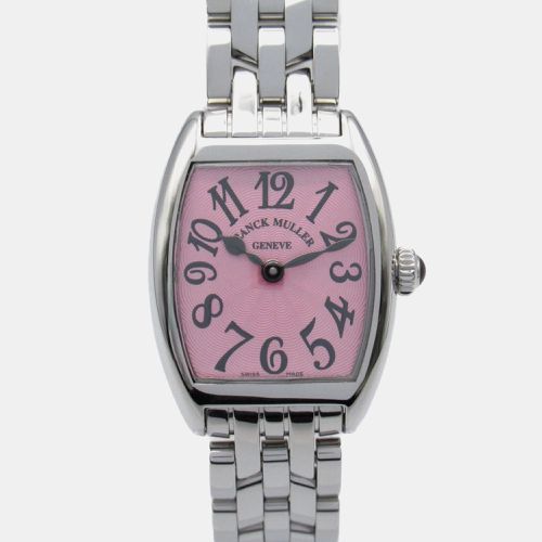 Stainless Steel Curvex Quartz Women's Wristwatch 23 mm - Franck Muller - Modalova