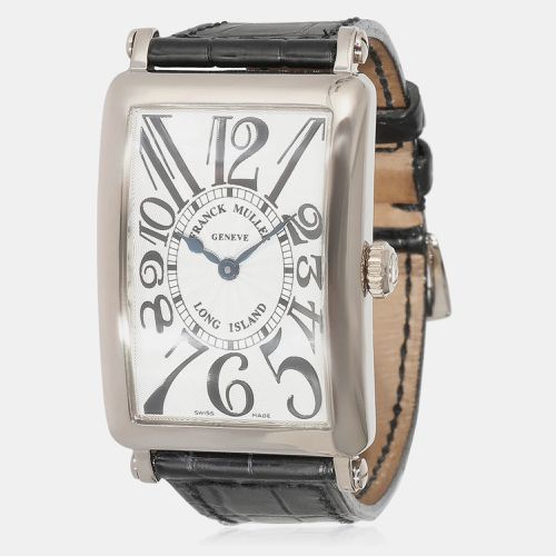 K White Gold Long Island 950 QZ Quartz Women's Wristwatch 26 mm - Franck Muller - Modalova