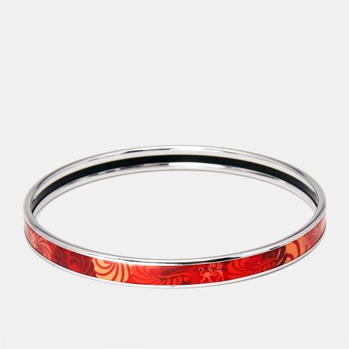 Enamel Silver Tone Ultra Bangle Bracelet - Frey Wille - Modalova