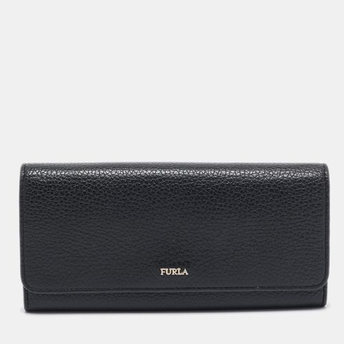 Leather Logo Flap Continental Wallet - Furla - Modalova