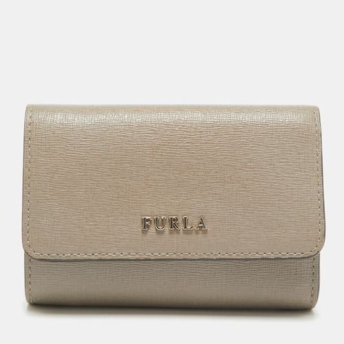 Leather Trifold Compact Wallet - Furla - Modalova