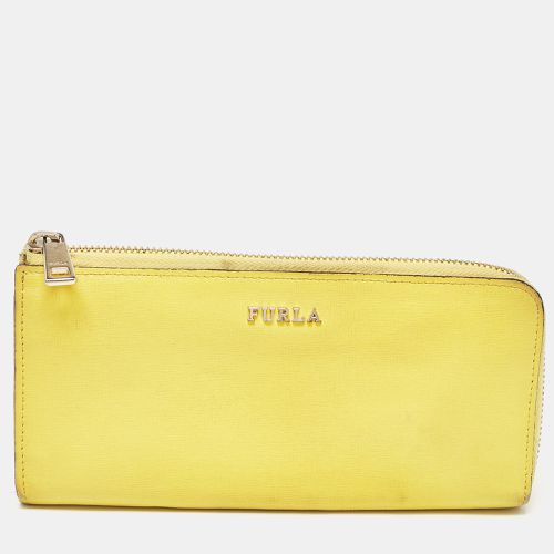 Leather Zip Continental Wallet - Furla - Modalova