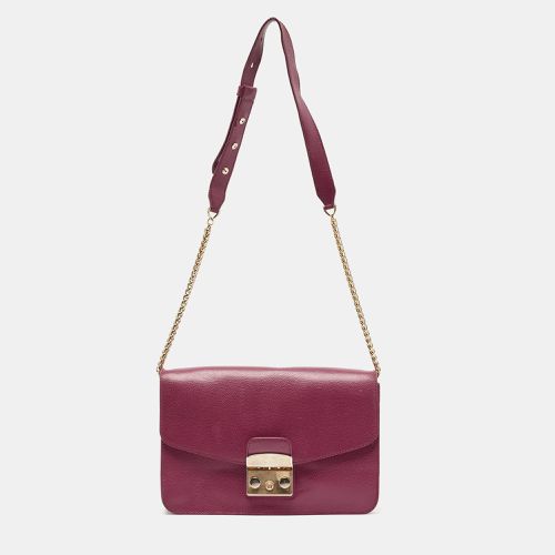 Leather Metropolis Shoulder Bag - Furla - Modalova