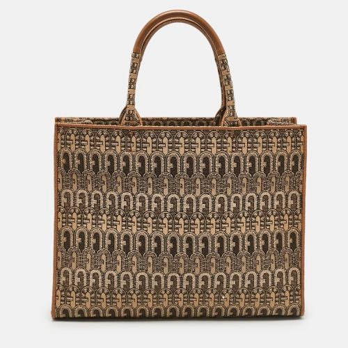 Jacquard Canvas Large Opportunity Tote - Furla - Modalova