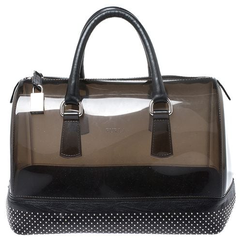 PVC and Leather Studded Candy Satchel - Furla - Modalova