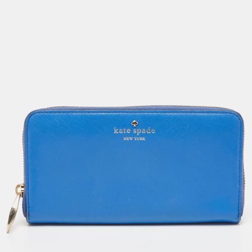 Leather Zip Around Wallet - Kate Spade - Modalova