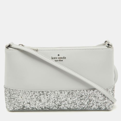 Glitter and Leather Ramey Greta Court Crossbody Bag - Kate Spade - Modalova