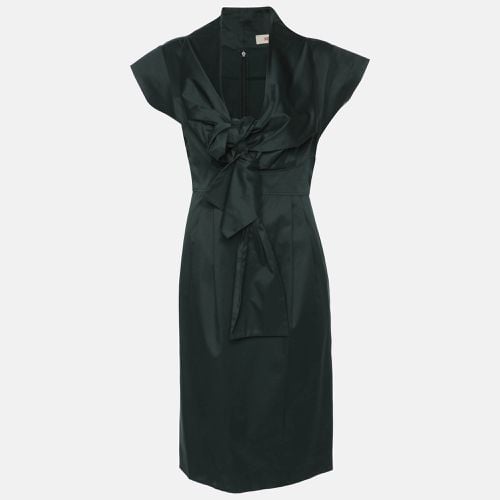 Cotton Blend Tie Midi Dress S - Kenzo - Modalova