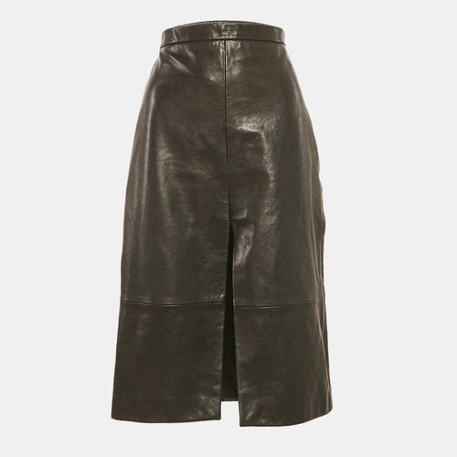 Leather Knee Length Skirt S - Khaite - Modalova