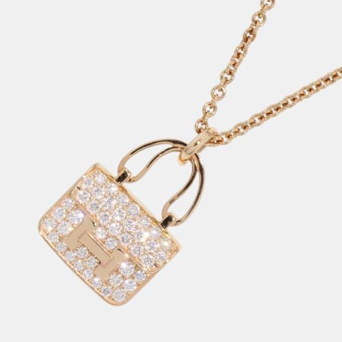 K Gold Amulette Constance Necklace - Hermes - Modalova