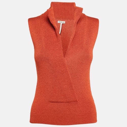 Hermès Rib Knit Plunging Neck Sweater Vest S/M - Hermes - Modalova