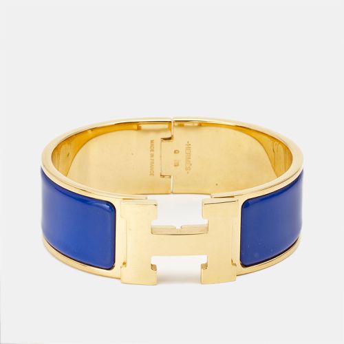 Hermès Clic Clac H Enamel Plated Bracelet - Hermes - Modalova