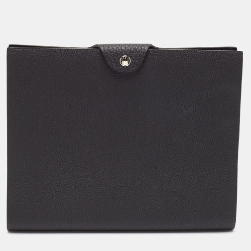 Hermès Noir Togo Leather Ulysse MM Notebook Cover - Hermes - Modalova