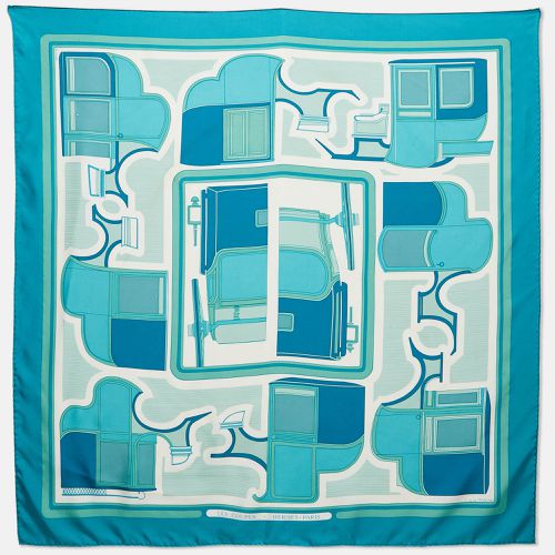 Hermès Les Coupes Silk Square Scarf - Hermes - Modalova