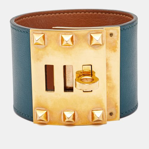 Hermès Kelly Dog Leather Plated Bracelet - Hermes - Modalova