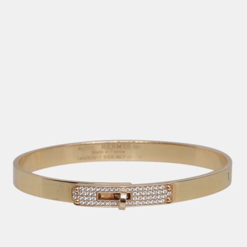 K Diamond Buckle Kelly Bracelet - Hermes - Modalova