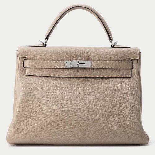 Retourne Gris Tourterelle Togo Leather Kelly 32 - Hermes - Modalova