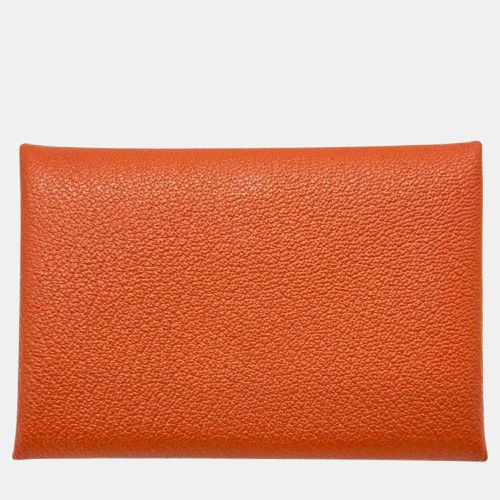 Calvi Duo Leather Coin Card Case - Hermes - Modalova