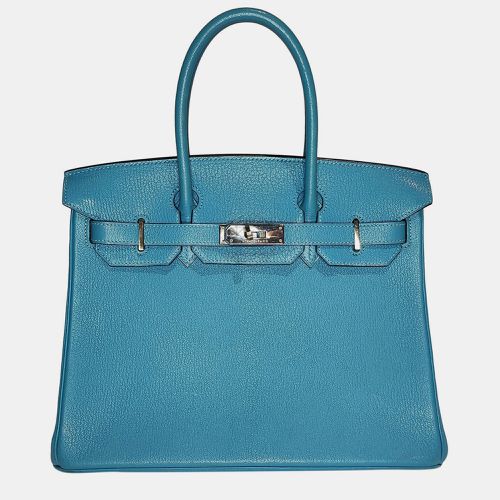 Cherve Teal PHW Birkin 30 bag - Hermes - Modalova