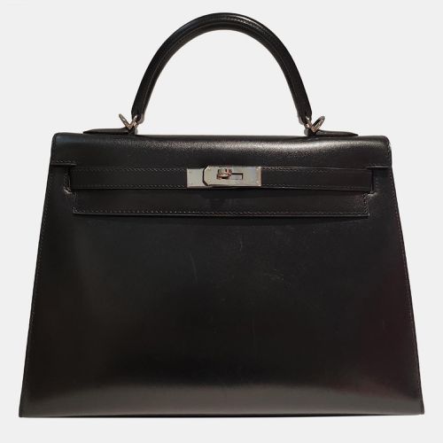 Box Leather Kelly 32 PHW Bag - Hermes - Modalova