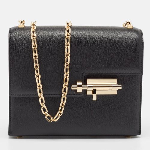 Hermès Noir Chevre Mysore Leather Verrou Chaine Mini Bag - Hermes - Modalova