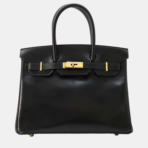 Birkin Box Calf Leather Size 30 - Hermes - Modalova