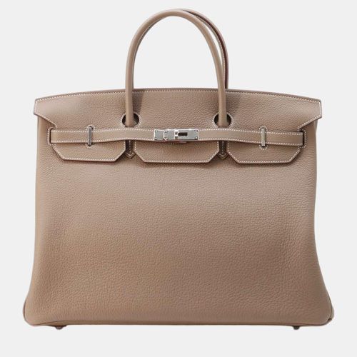 Birkin Etoupe Togo Leather Size 40 - Hermes - Modalova