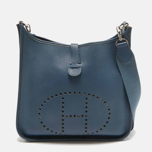 Bleu Tempete Togo Leather Evelyne I GM Bag - Hermes - Modalova