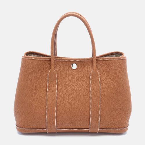 Leather Garden Party Tpm Tote Bag - Hermes - Modalova