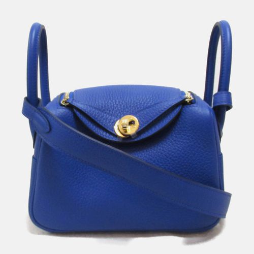 Leather Lindy Mini Shoulder Bag - Hermes - Modalova